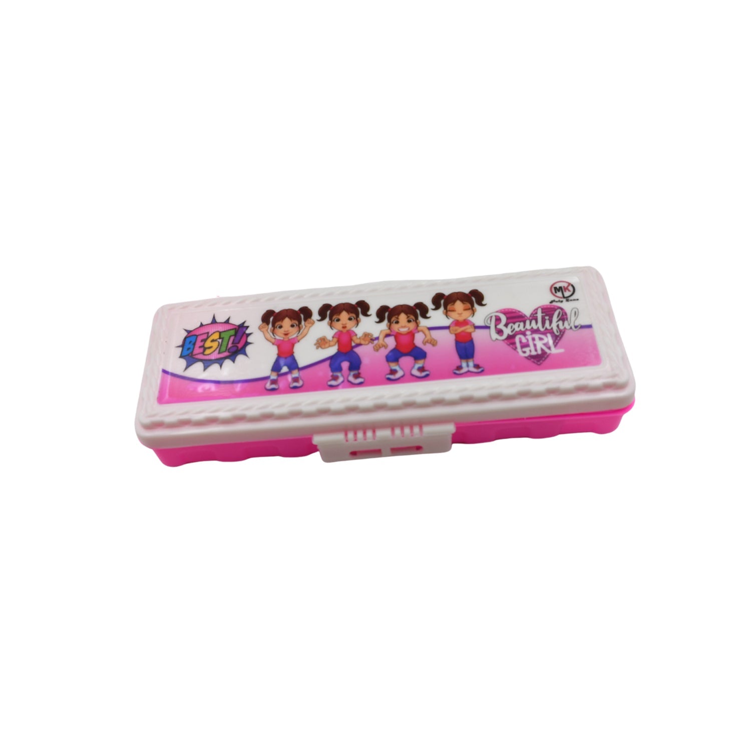 7748 Multipurpose Compass Box, Plastic Double Deck Pencil Case with 2 Compartments, Supplies Utility Box Storage Organizer, Pencil Box for School, Cartoon Printed Pencil Case for Kids, Birthday Gift for Girls & Boys 7748 Multipurpose Compass Box, Plastic Double Deck Pencil Case with 2 Compartments, Supplies Utility Box Storage Organizer, Pencil Box for School, Cartoon Printed Pencil Case for Kids, Birthday Gift for Girls & Boys
